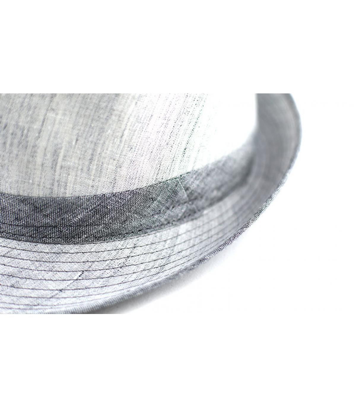Trilby luce blu strisce di tessu Trilby luce blu strisce di tessu